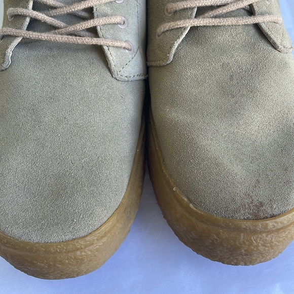 Karl Kani Y2K Chukka Desert Leather Boots Delaney Men’s Tan Size 8.5 - Picture 4 of 13